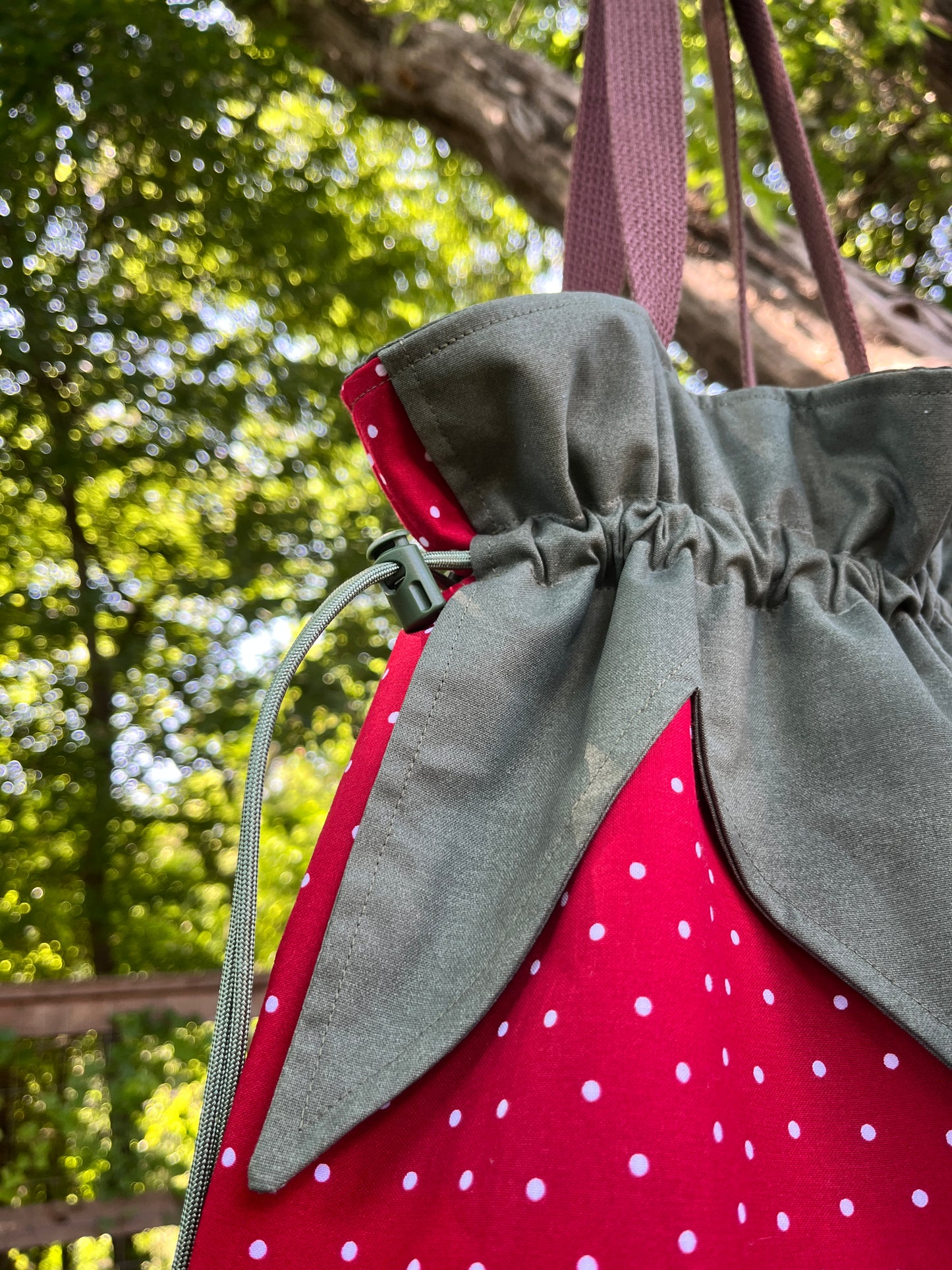 Strawberry Candy Tote Bag Pattern (Download)