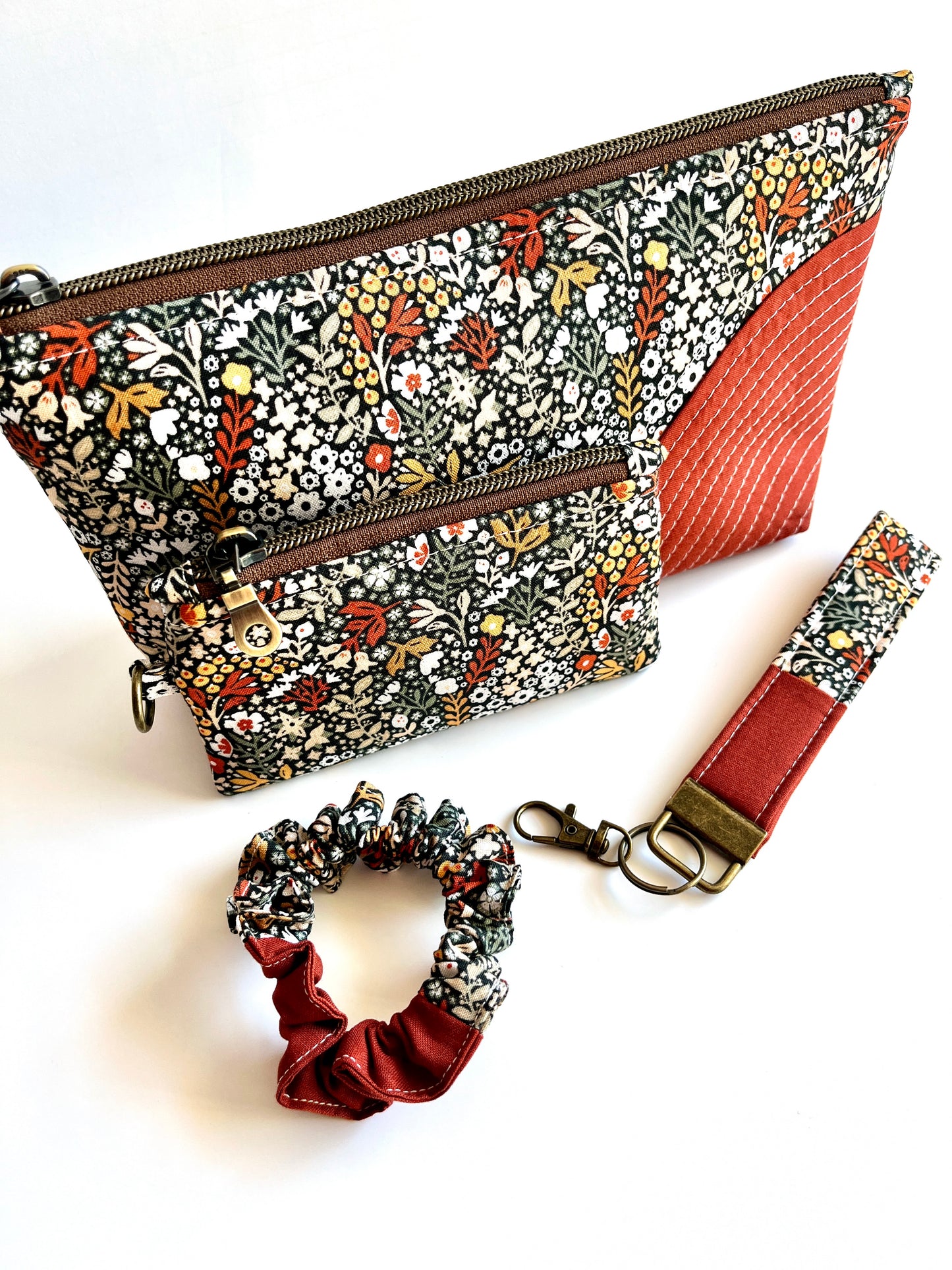 The Mini Pouch | Fall's Last Flowers