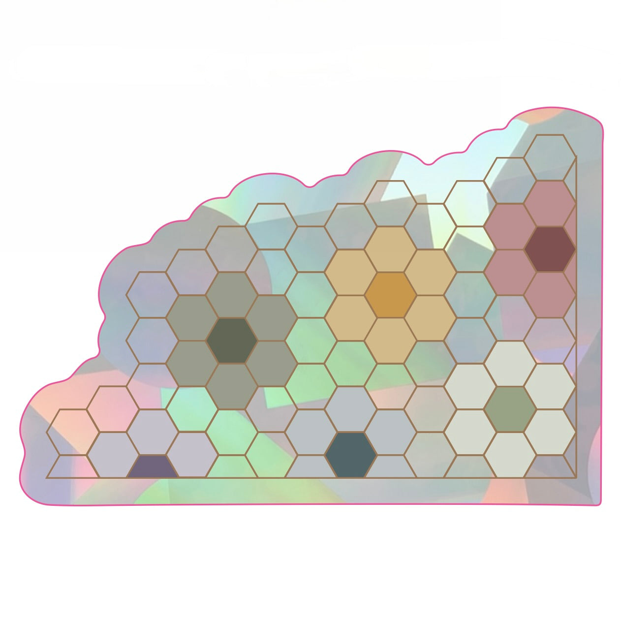 Hexie Flower Suncatcher Window Decal