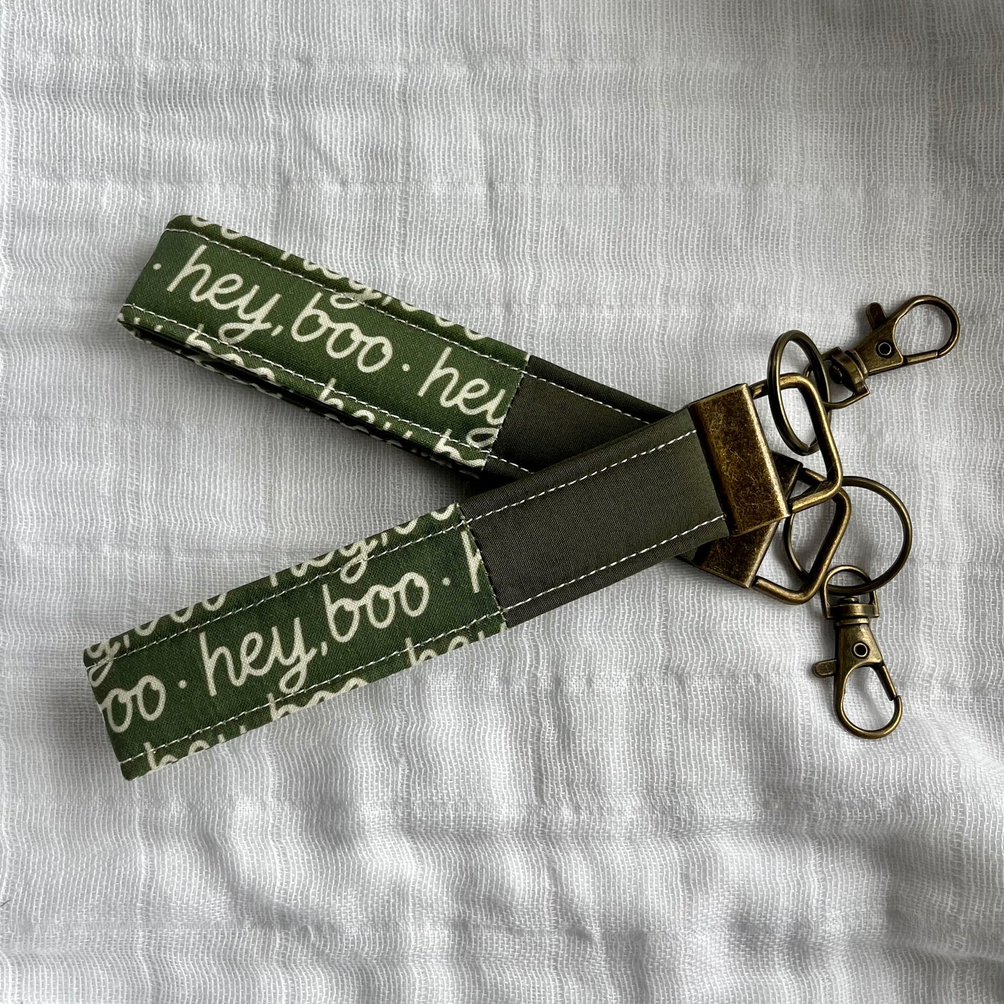 Scrappy Key Fob | Hey Boo!