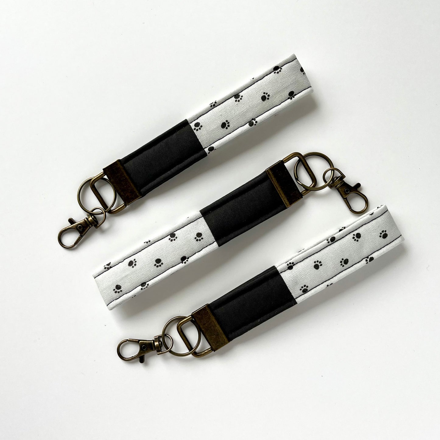 Scrappy Key Fob | Paw Prints