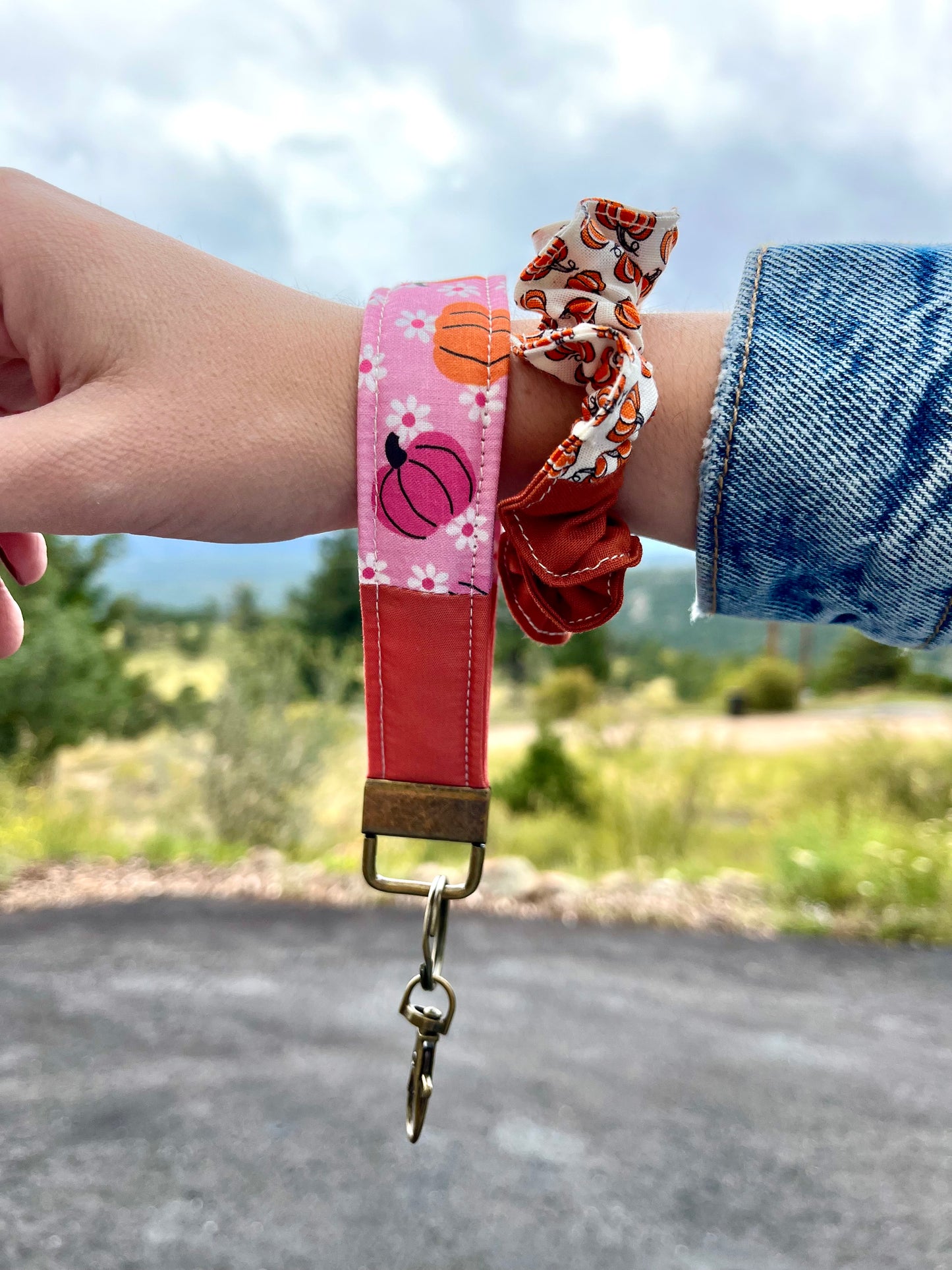 Scrappy Key Fob | Pumpkin Party