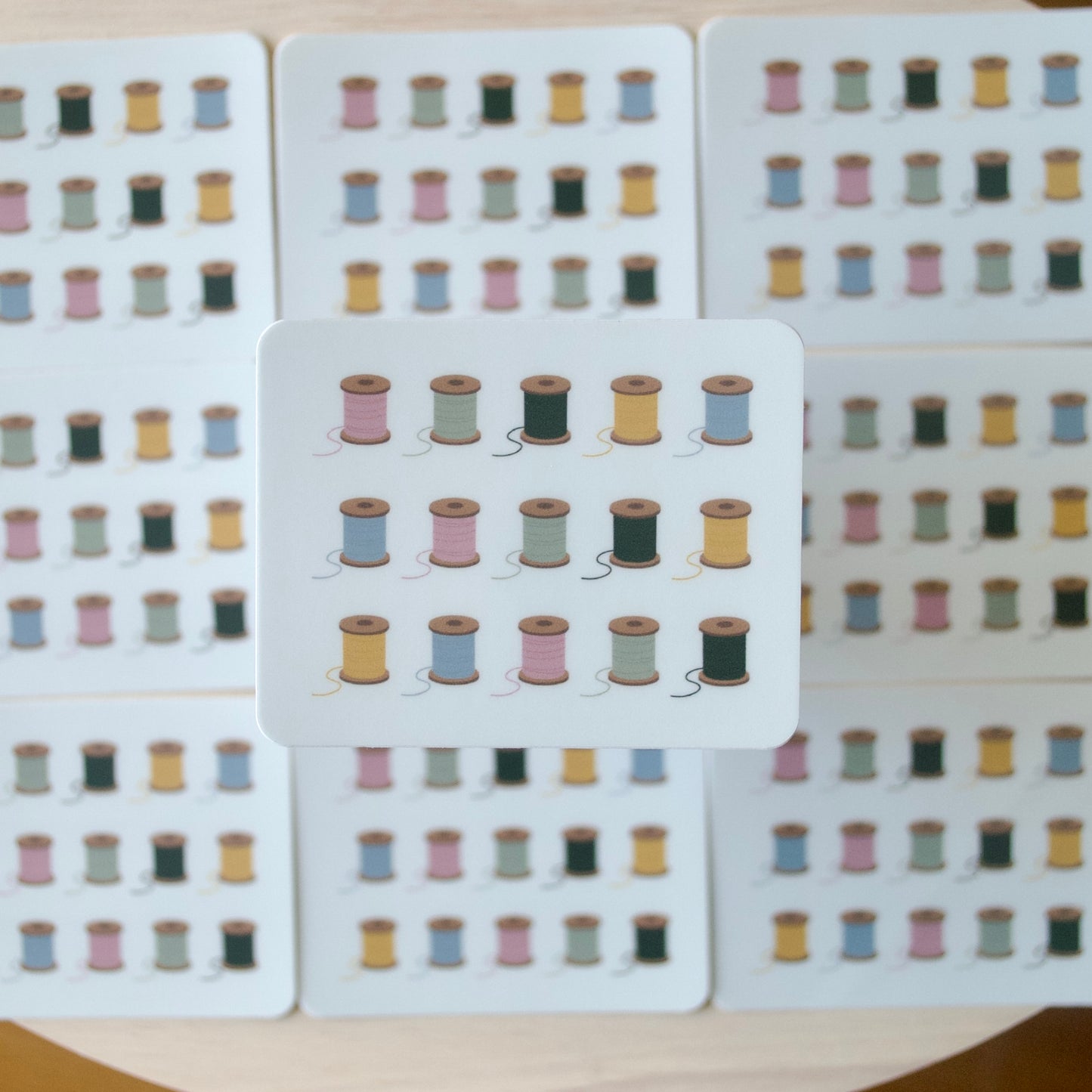 Spools of Thread | Vinyl Sticker