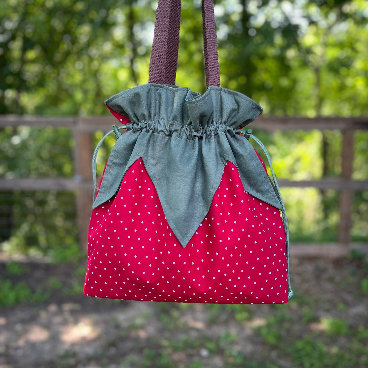 Strawberry Candy Tote Bag Pattern (Download)