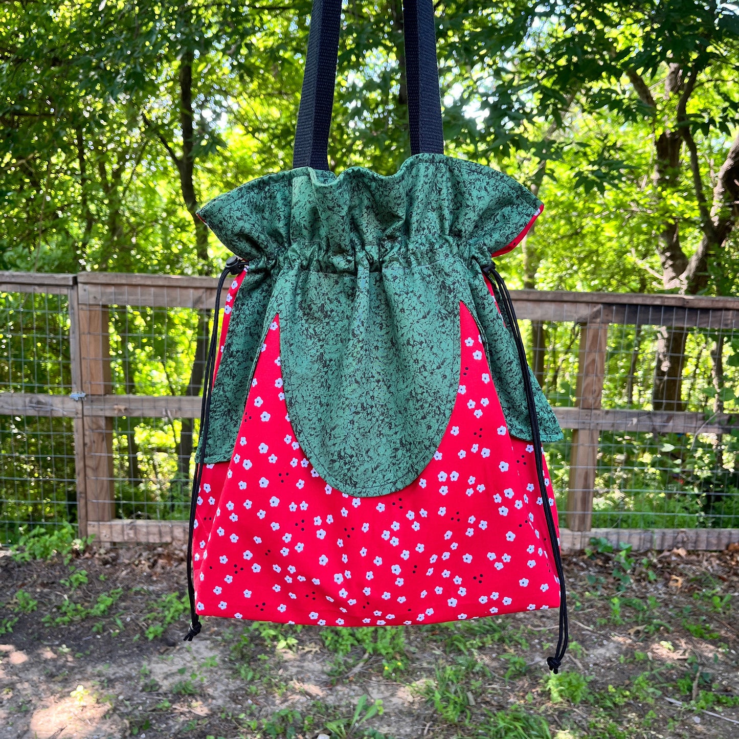 Strawberry Candy Tote Bag Pattern (Download)