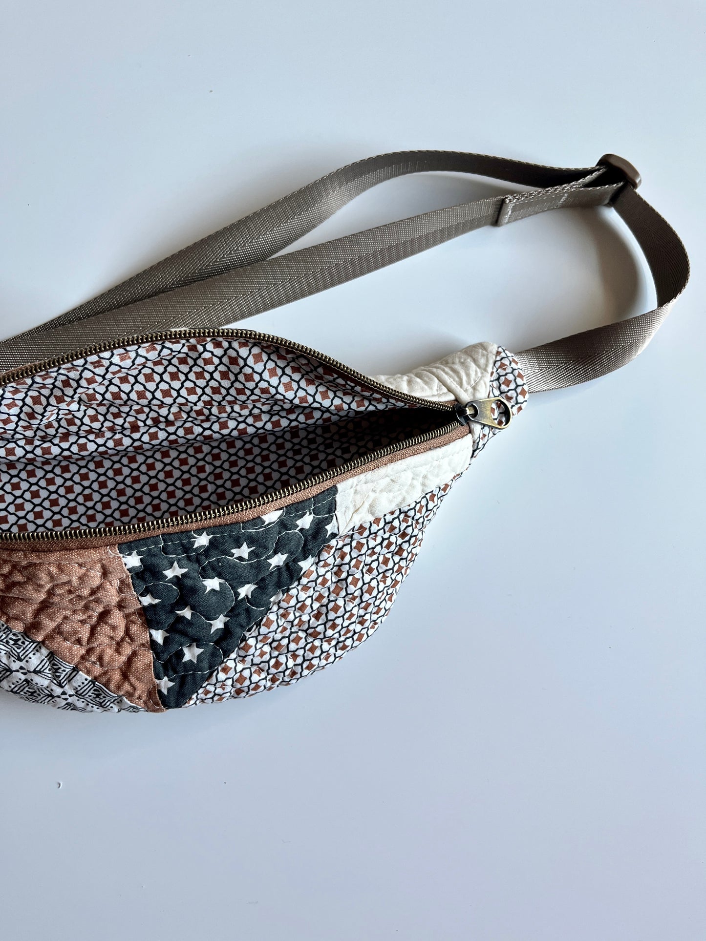 The Sling Bag | Upcycled Quilt