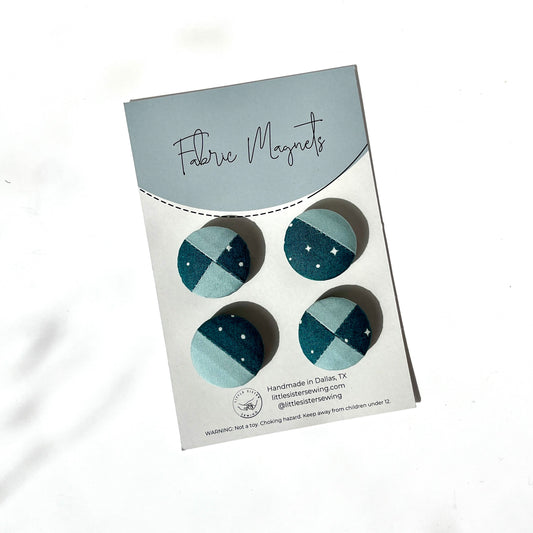 Fabric Magnets | Patchwork