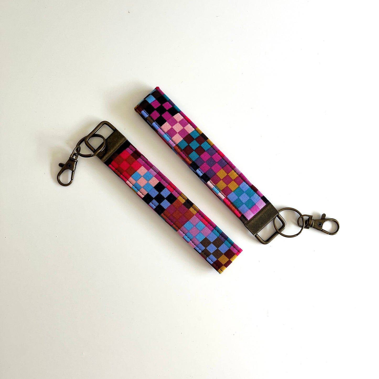 Scrappy Key Fob | Modern Patchwork