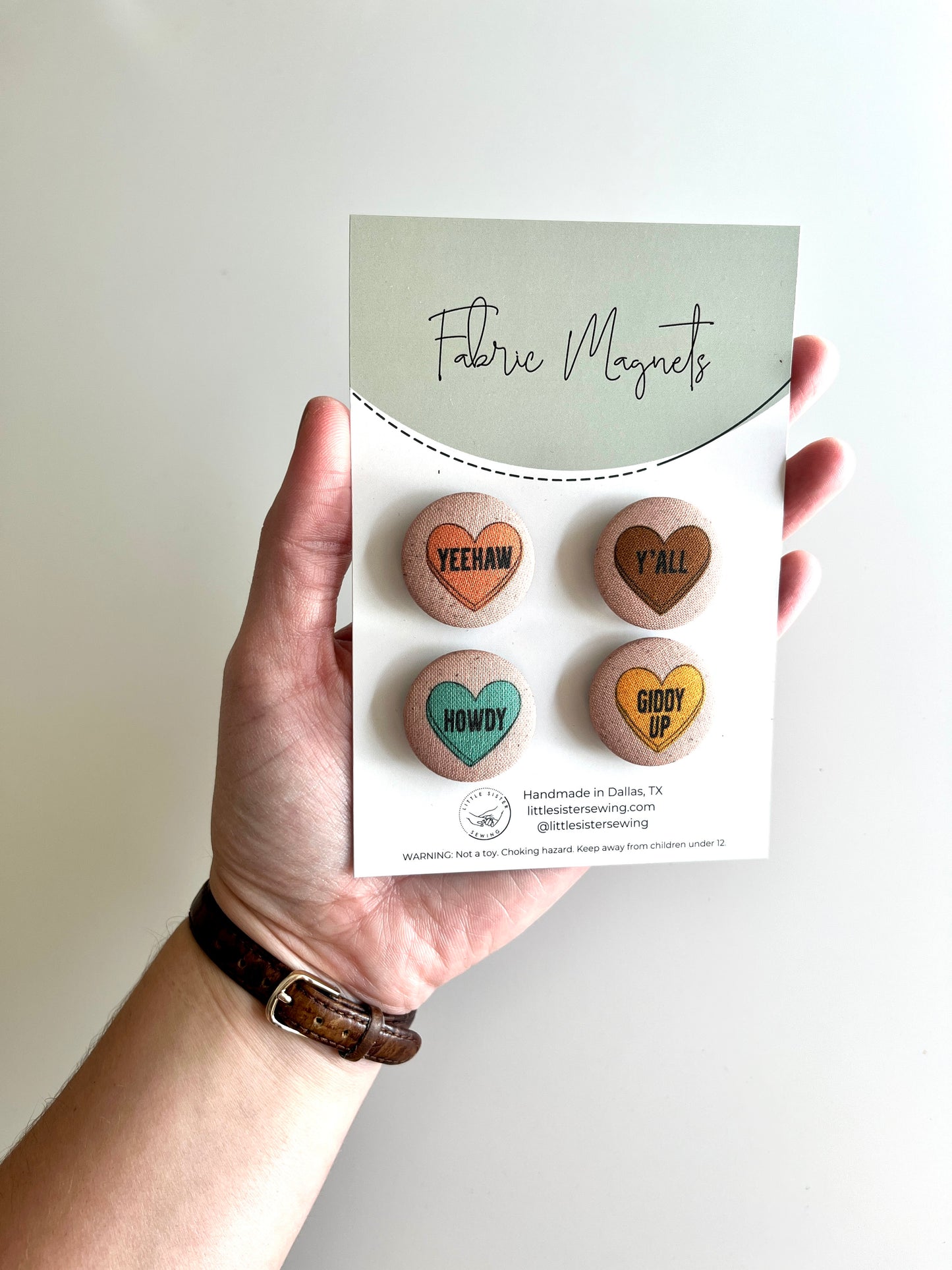 Fabric Magnets | Southern Sweets