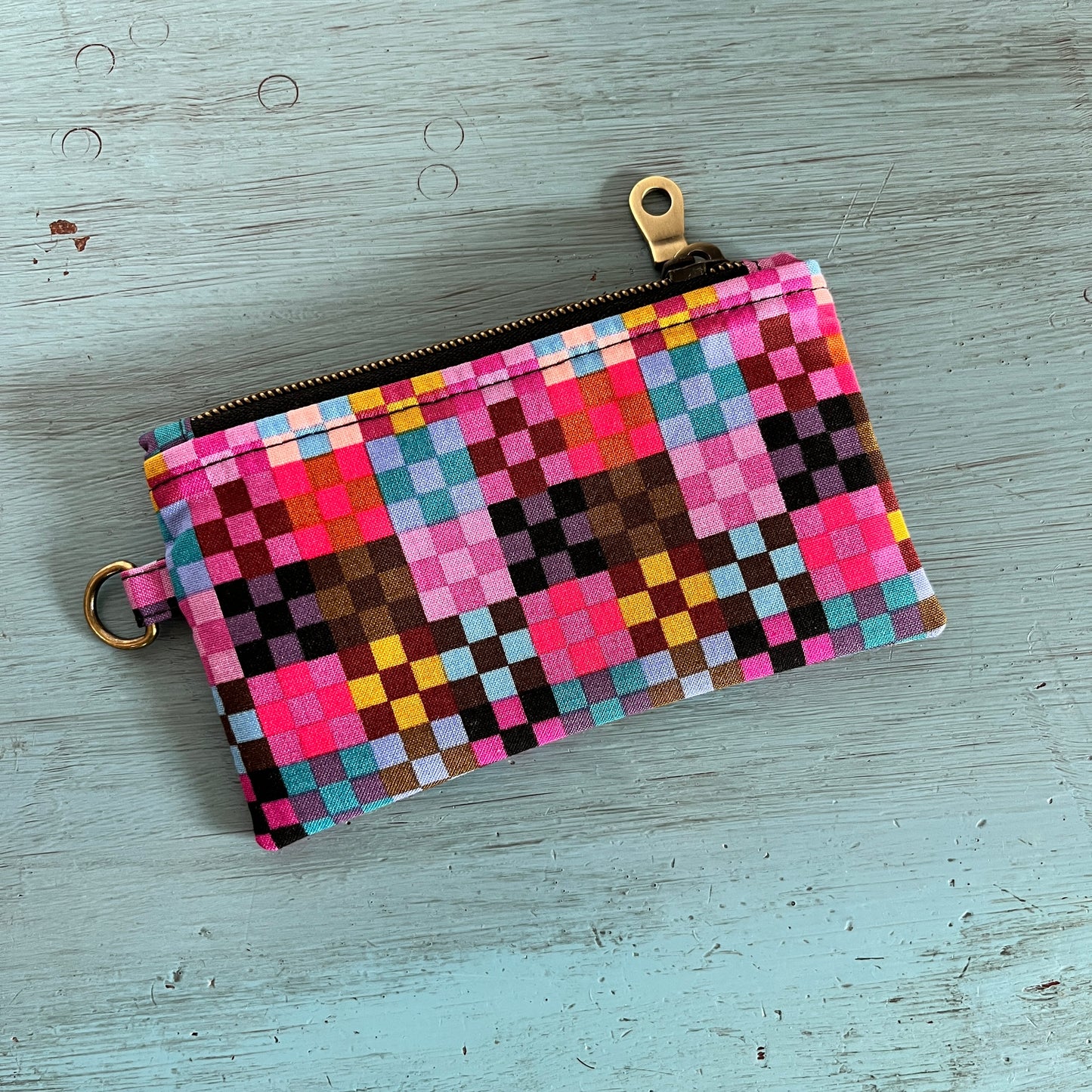 The Mini Pouch | Modern Patchwork