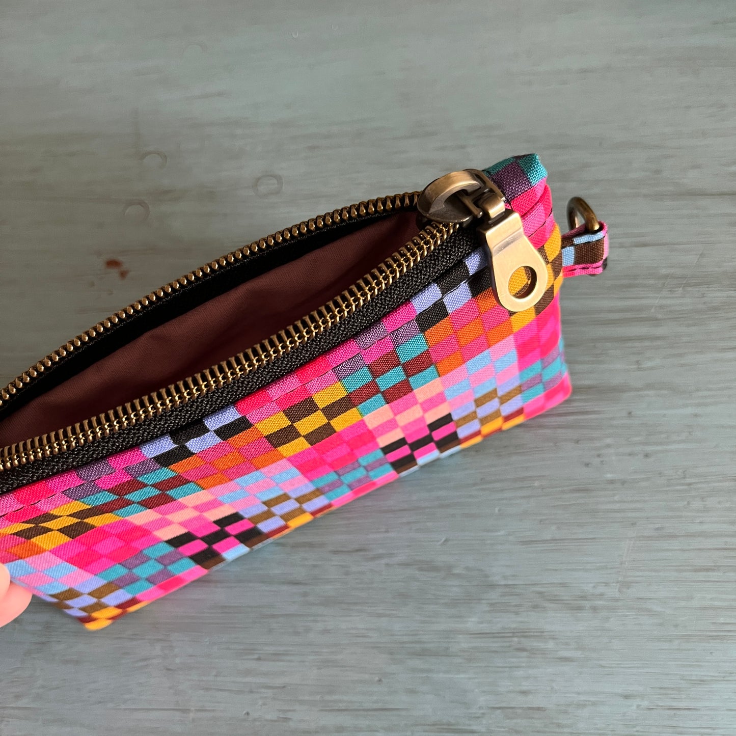 The Mini Pouch | Modern Patchwork