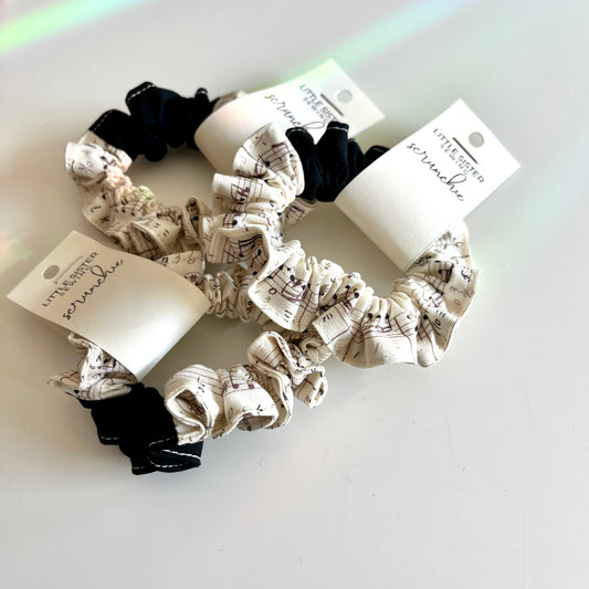 Scrappy Scrunchie | Music Notes