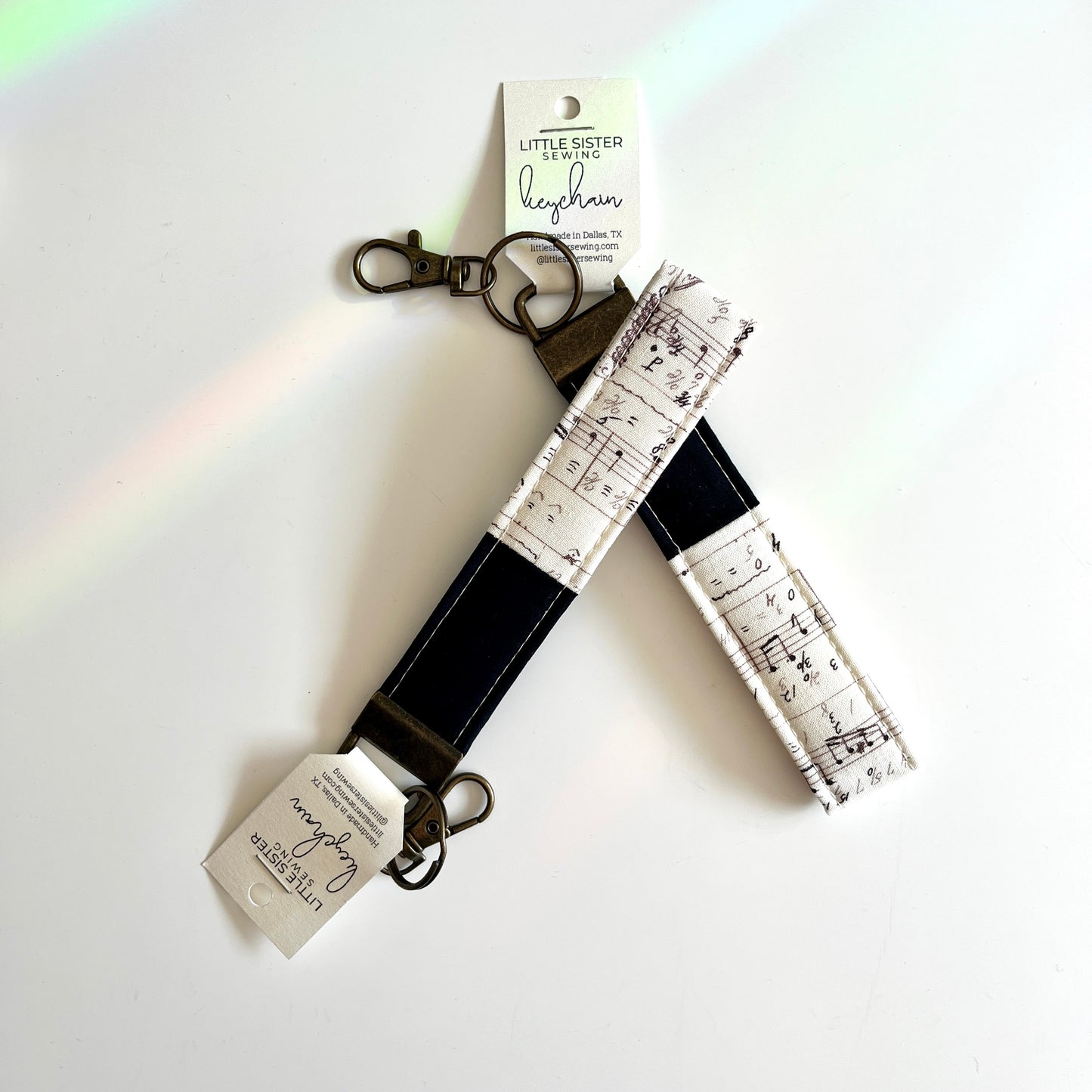 Scrappy Key Fob | Music Notes