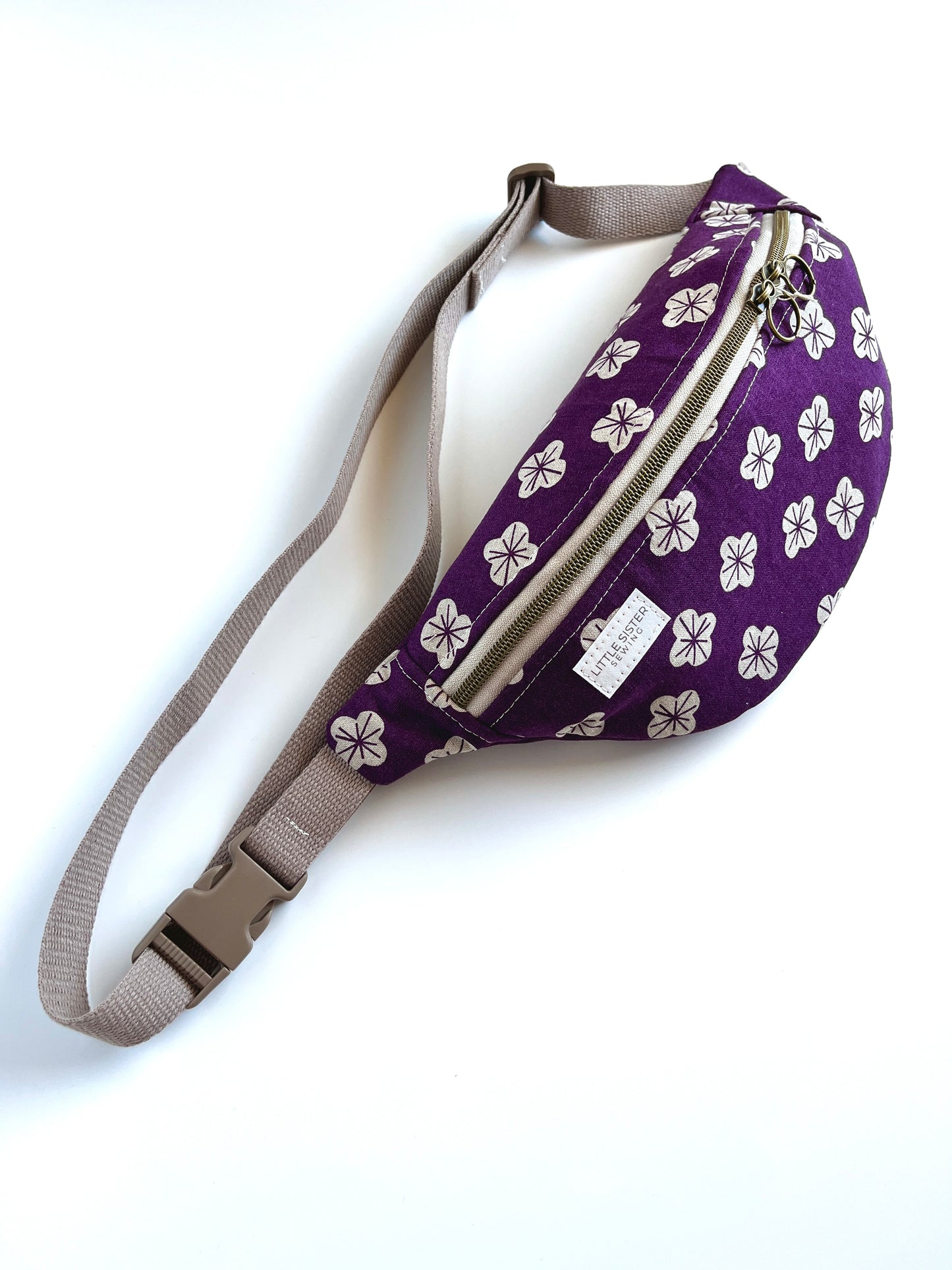 The Sling Bag | Purple Flowers