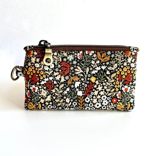 The Mini Pouch | Fall's Last Flowers