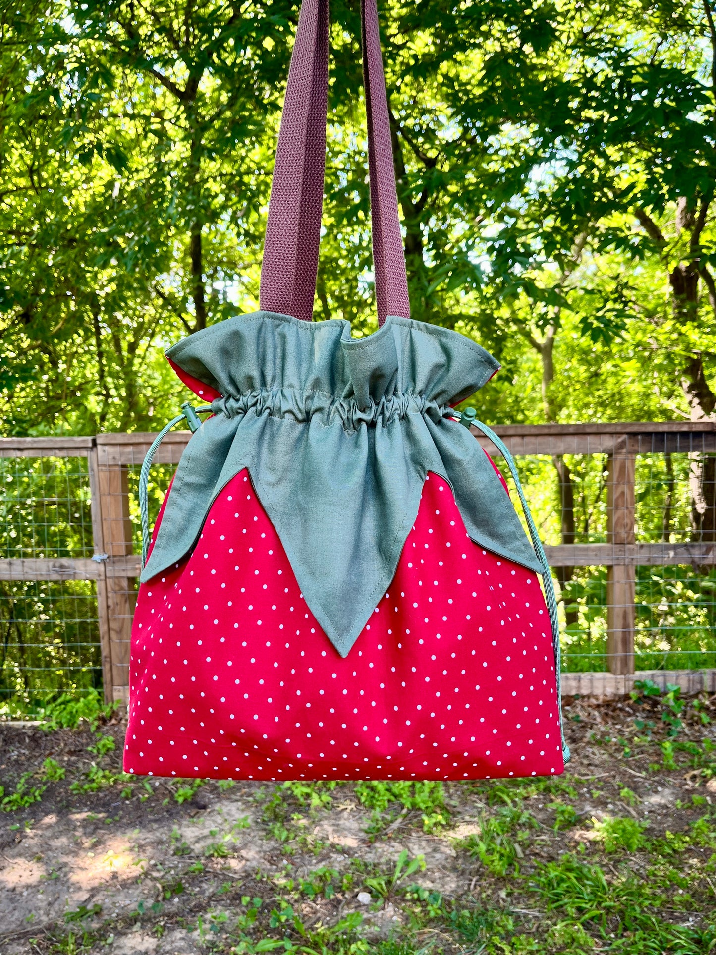 Strawberry Candy Tote Bag
