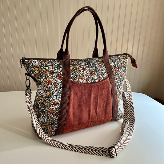 The Companion Bag | Fall's Last Flowers