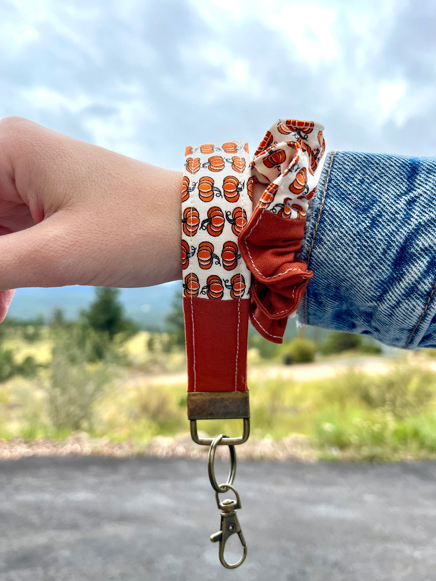 Scrappy Key Fob | Pumpkin Patch